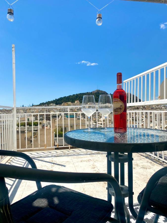 Apartment With Beautiful View Of Lycabettus Athènes Extérieur photo