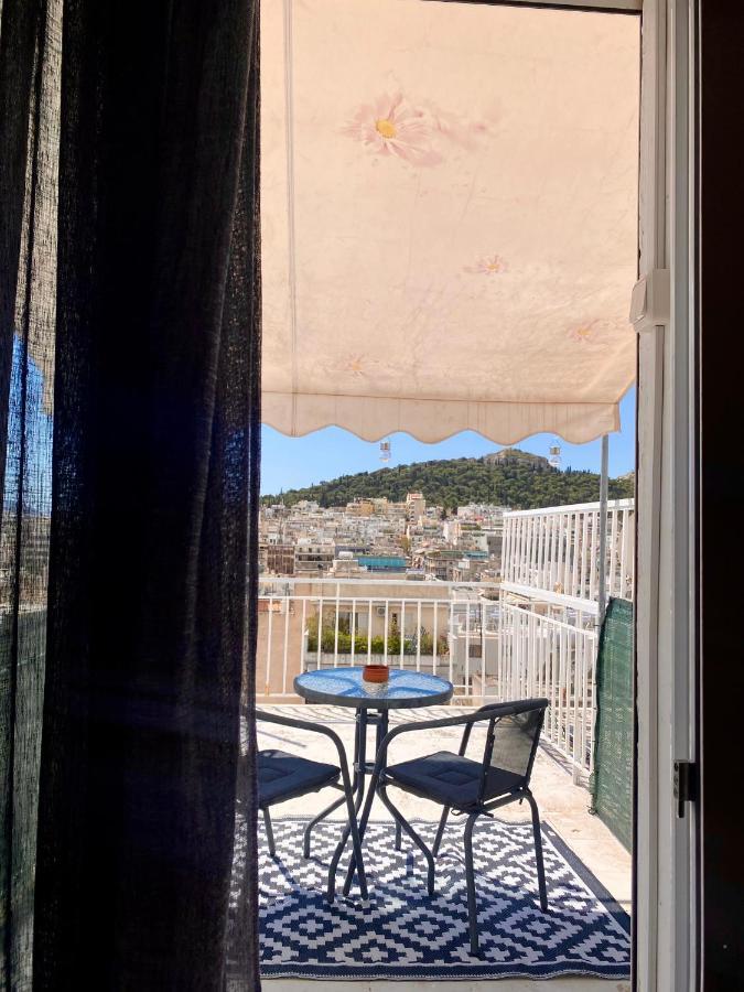 Apartment With Beautiful View Of Lycabettus Athènes Extérieur photo